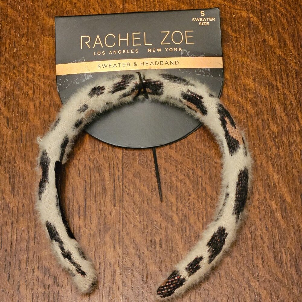 Rachel Zoe Leopard Print Headband